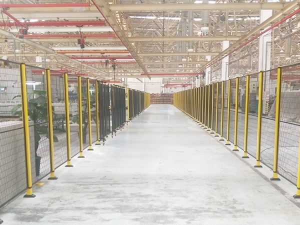 大型工廠分區隔離圍欄 大型工廠分區隔離圍欄